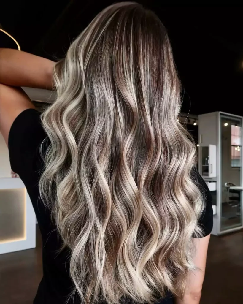 Ashy Bronde Balayage
