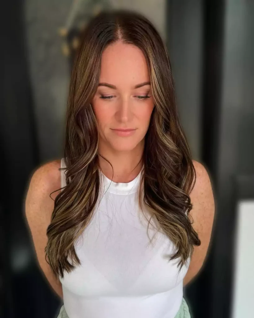 Autumn Brunette Highlights