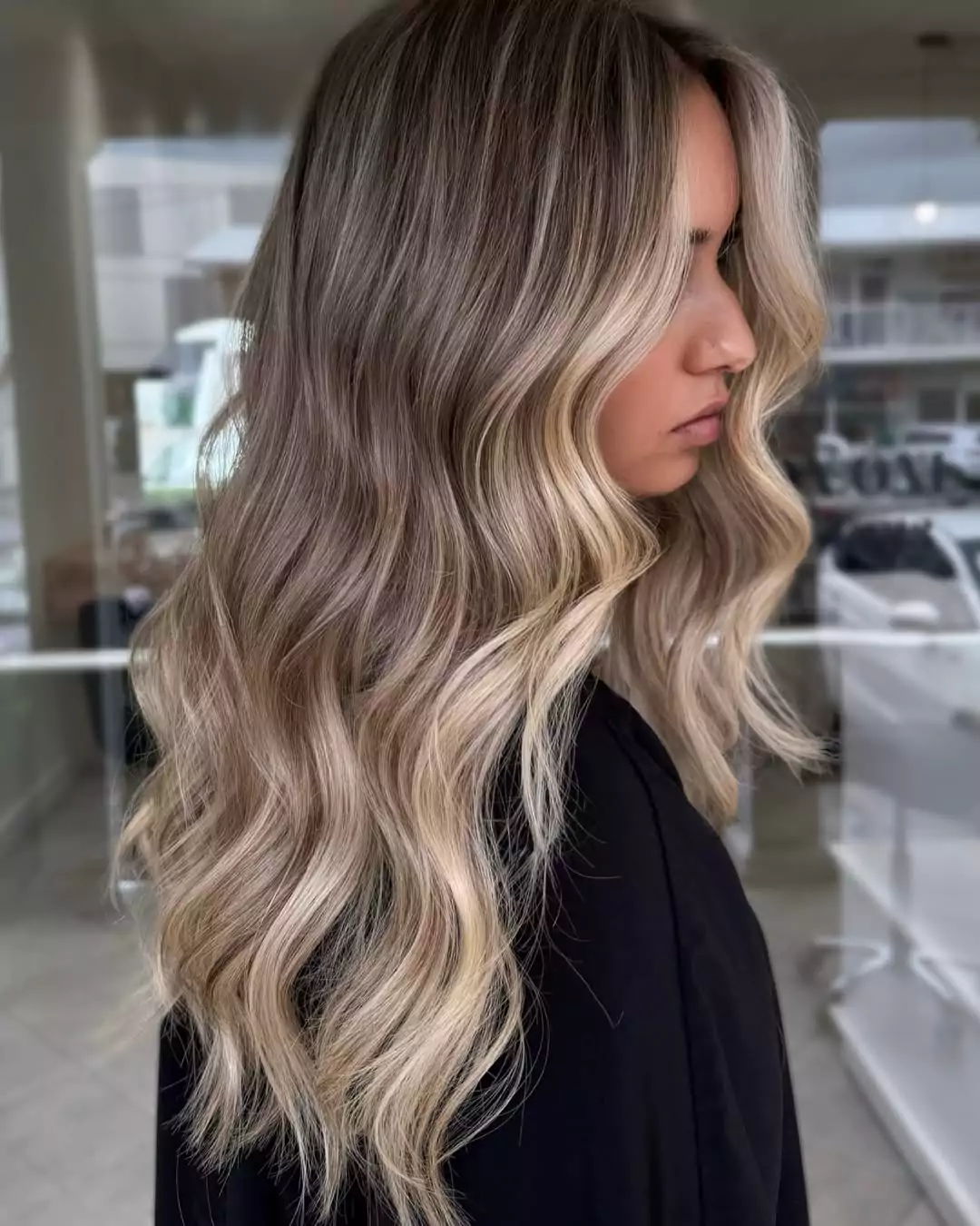 Caramel Blonde Highlights