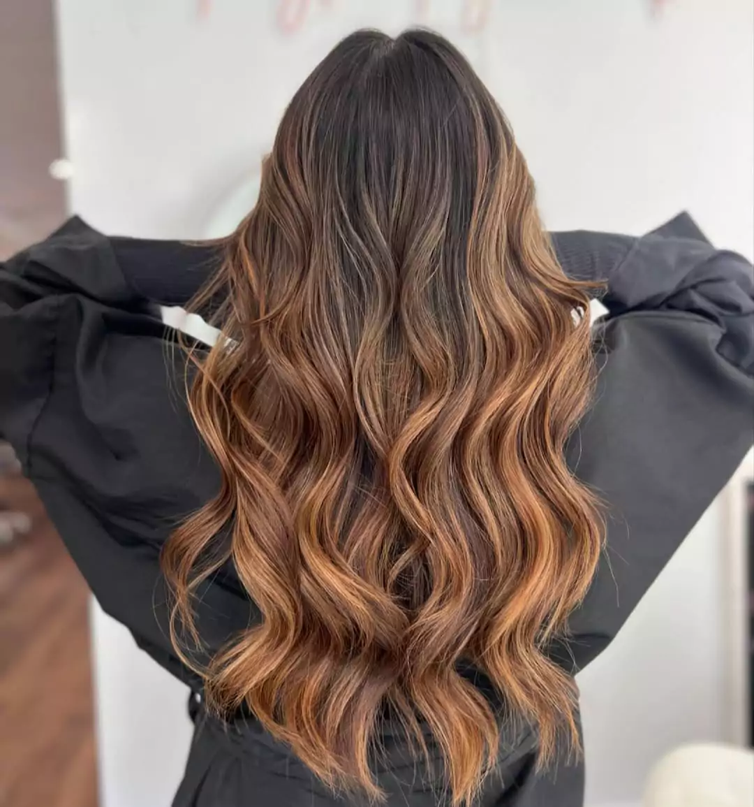 Caramel Cascade Balayage