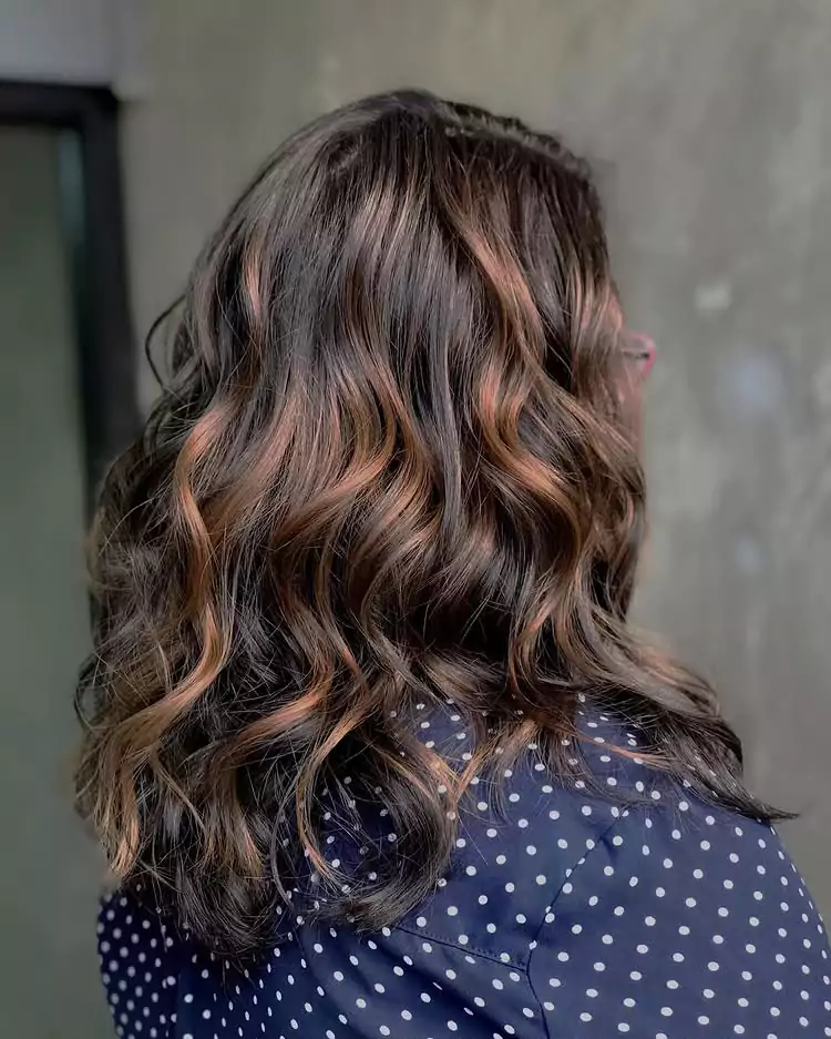 Caramel Ribbon Highlights