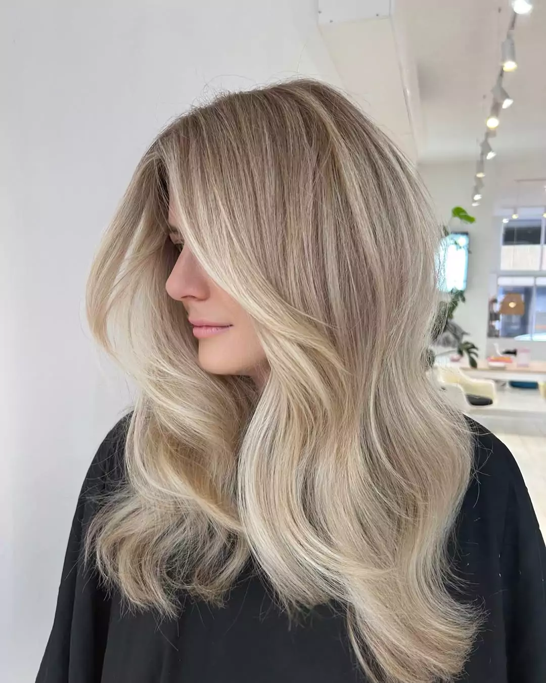 Champagne Blonde Layers
