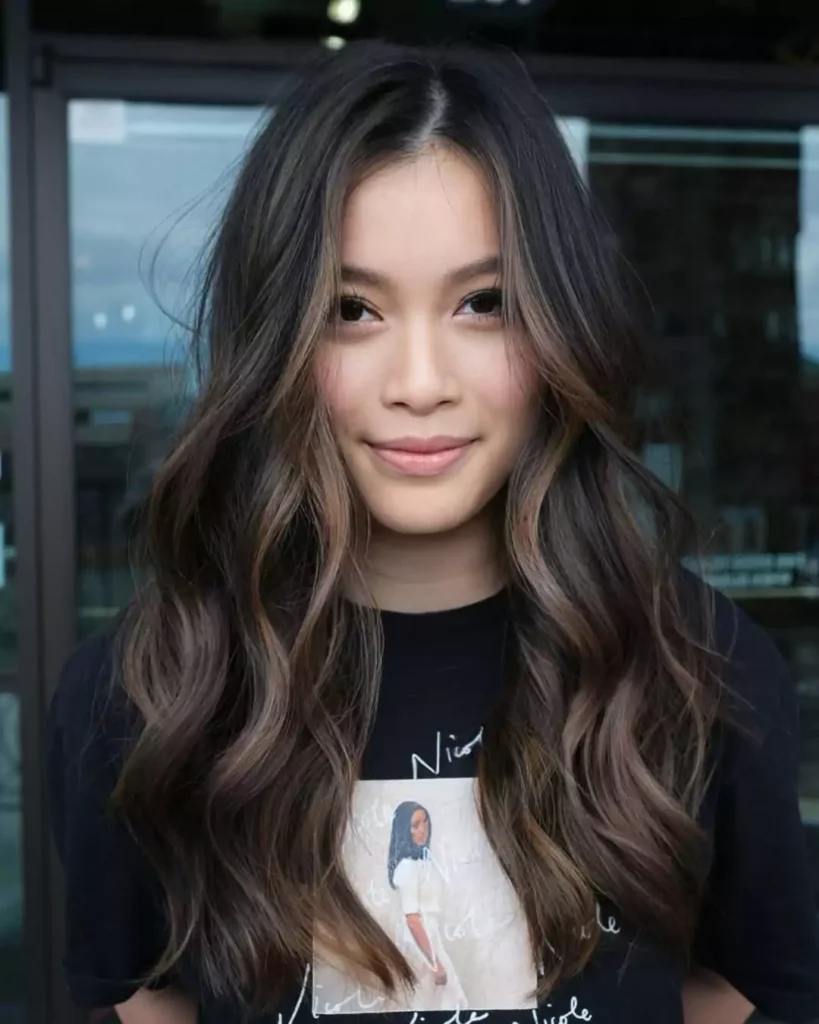 Espresso Balayage Waves