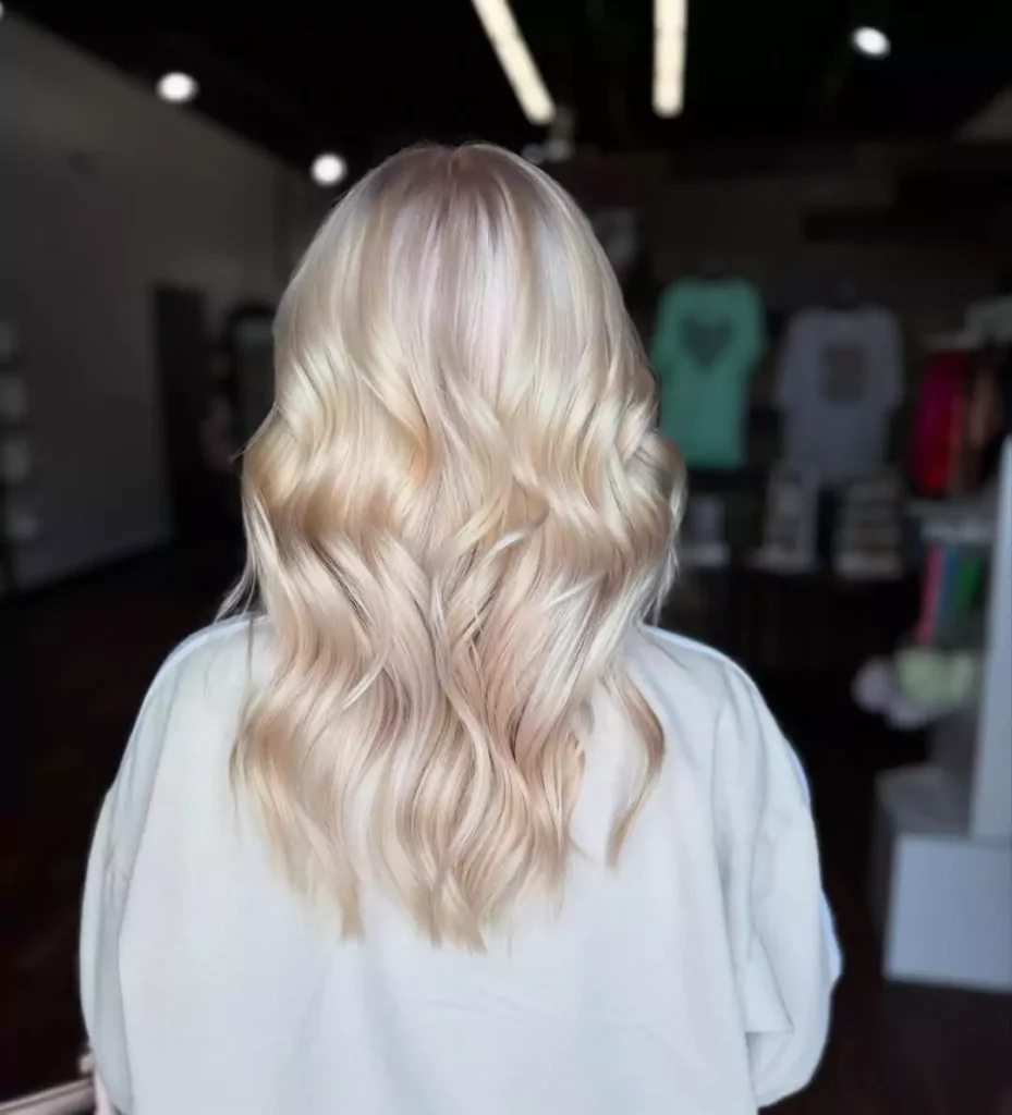 Honey Butter Blonde Waves