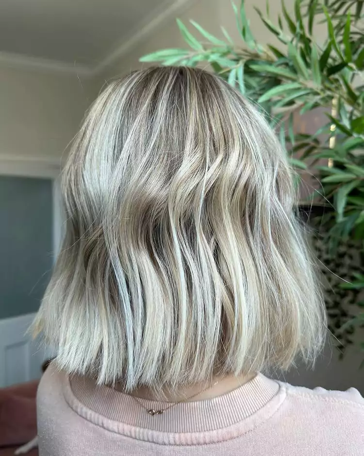 Ice Blonde Crop