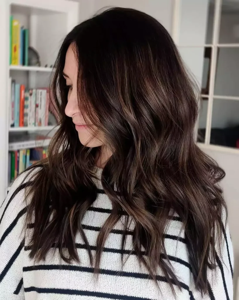 Mocha Ribbon Highlights
