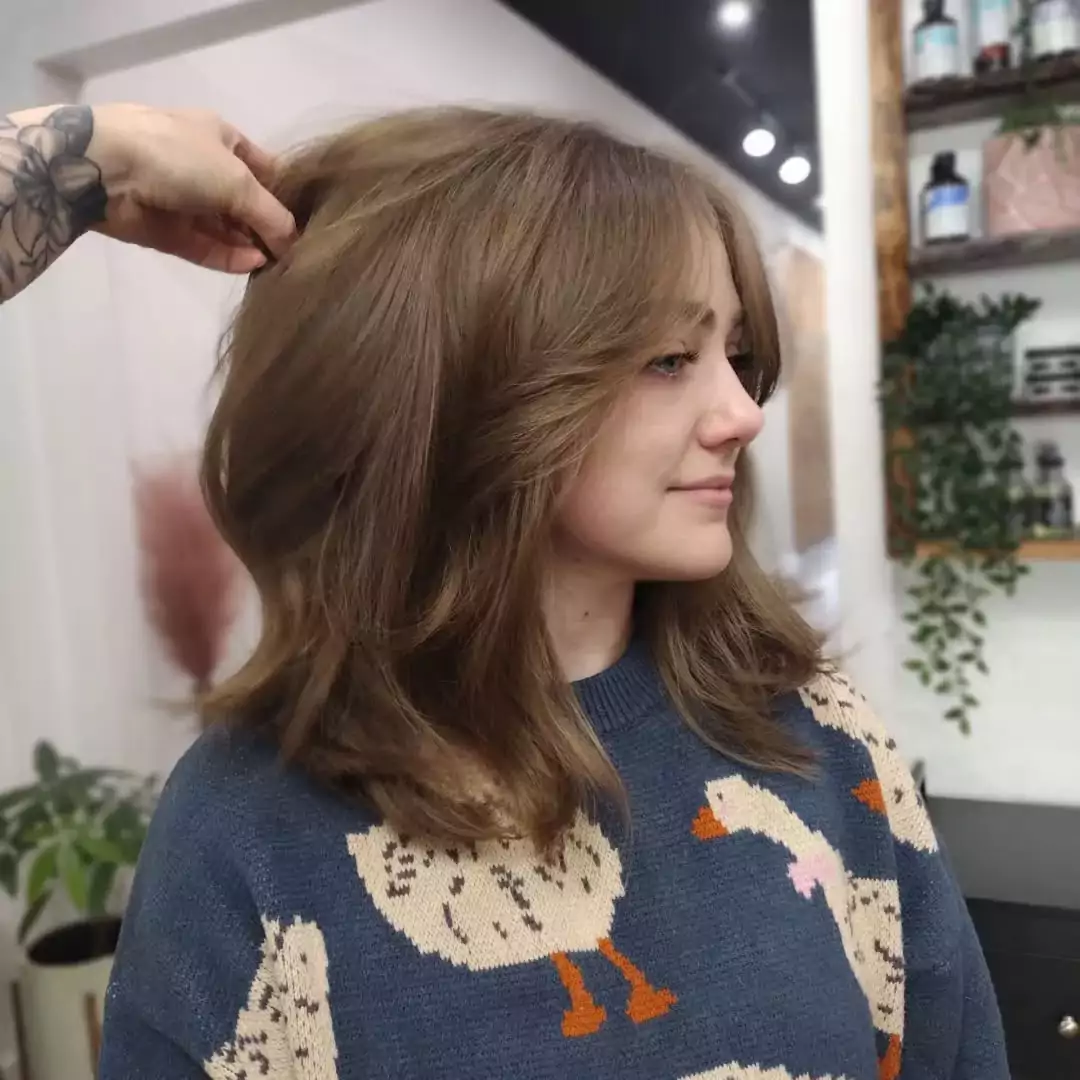 Natural Feathered Blowout