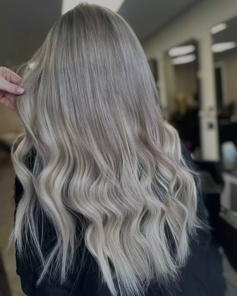 Platinum Ash Wave Style