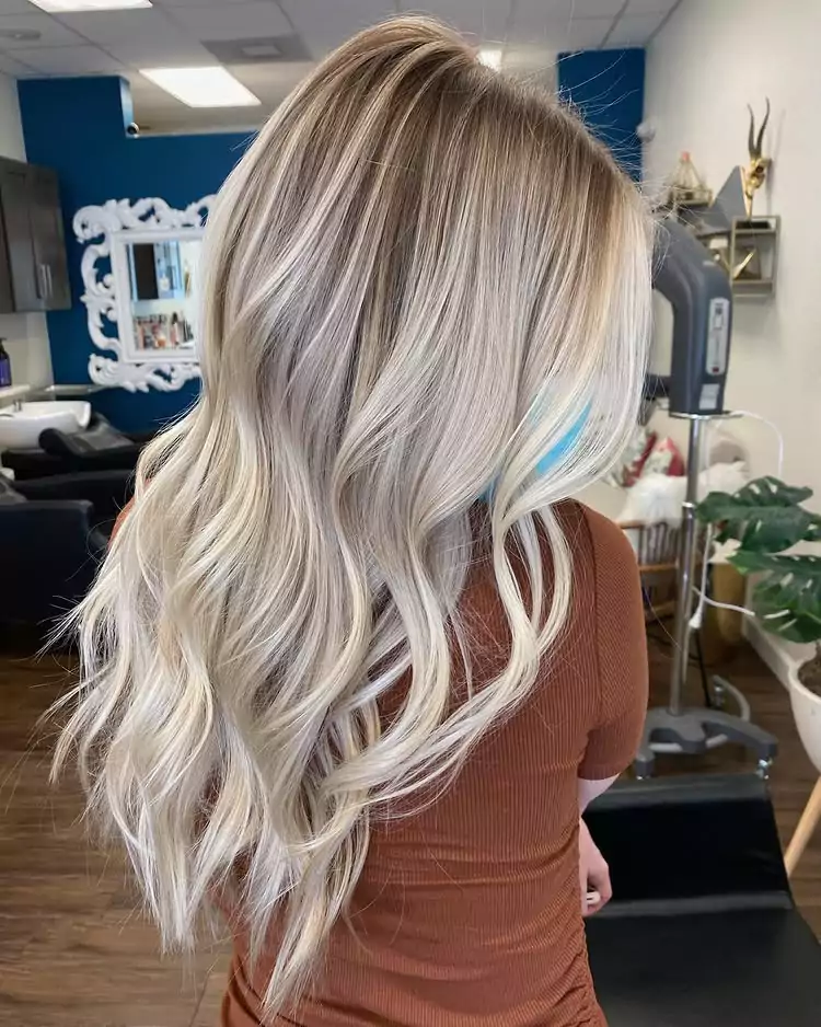 Platinum Ice Balayage