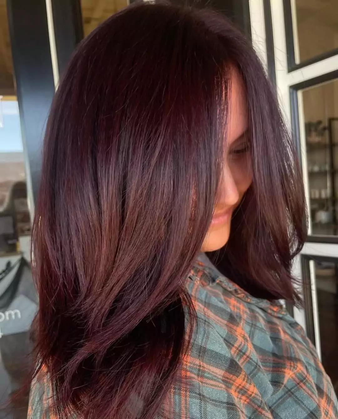 Rich Mahogany Brunette