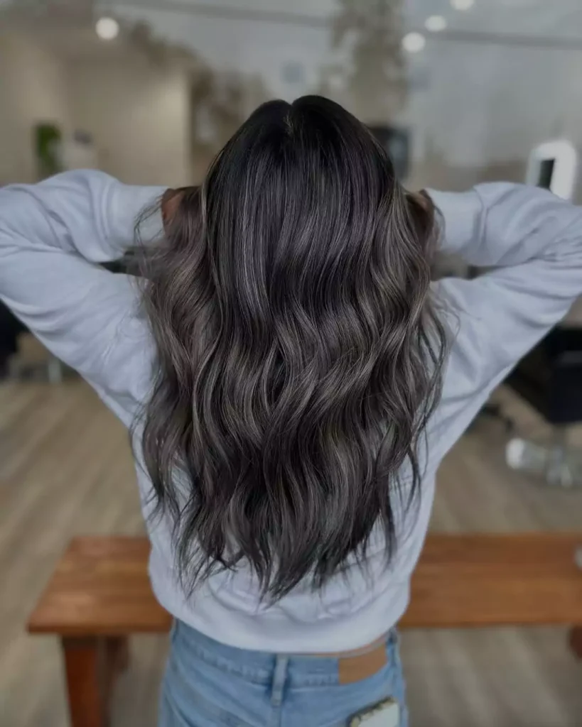 Smoky Ash Balayage