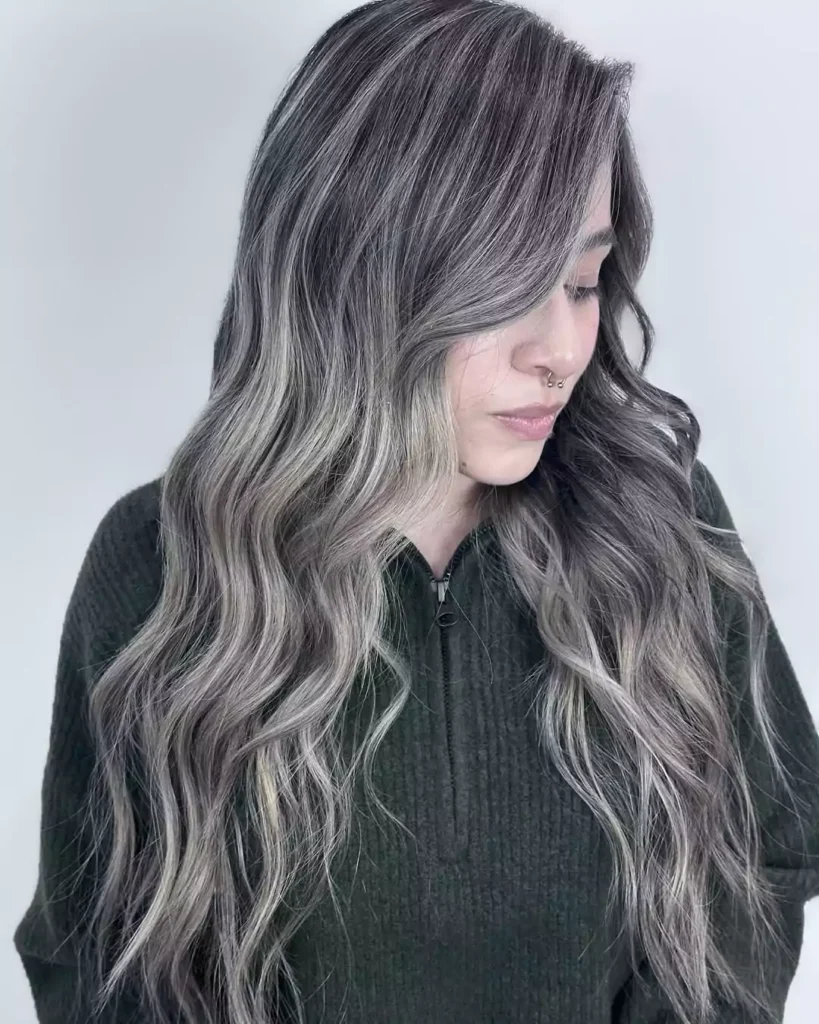 Smoky Ash Blonde Waves