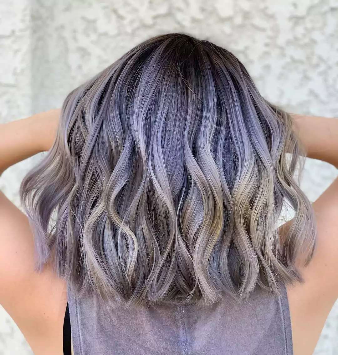 Smoky Lavender Blonde