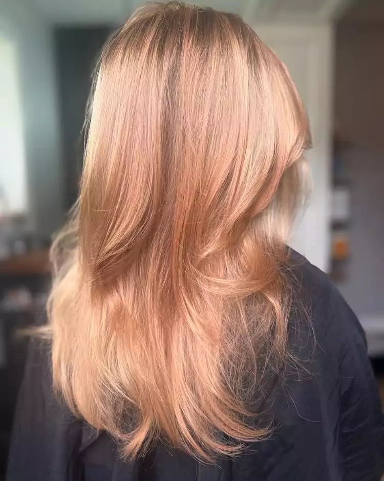 Sunset Blonde Cascade