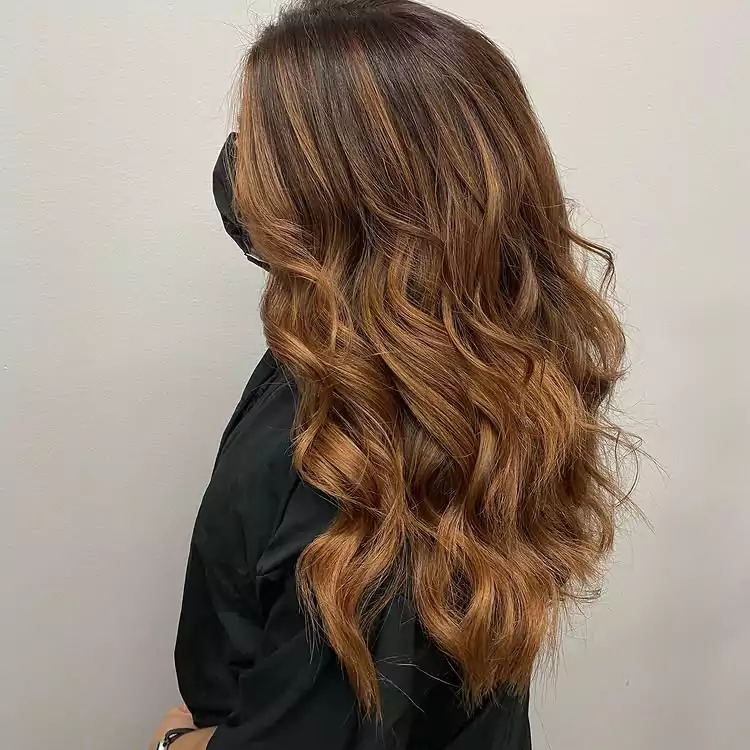 Textured Strawberry Blonde