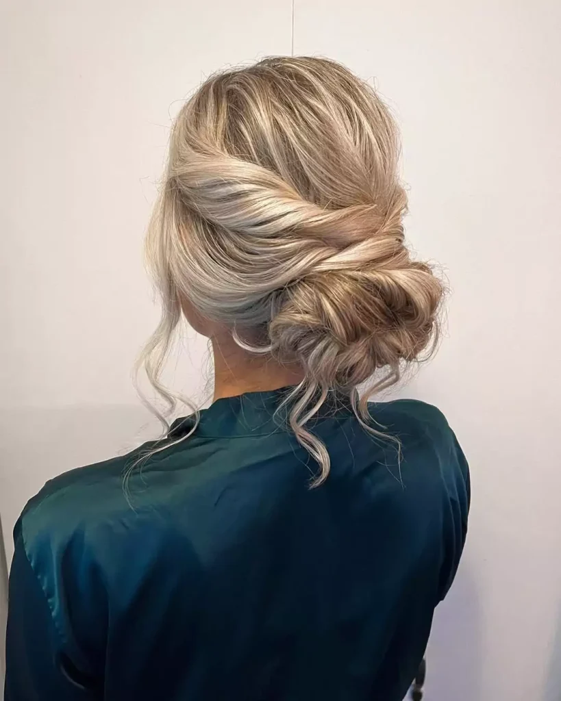 Twisted Low Chignon