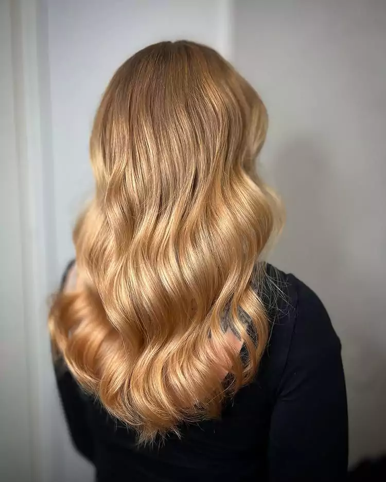Caramel Silk Waves