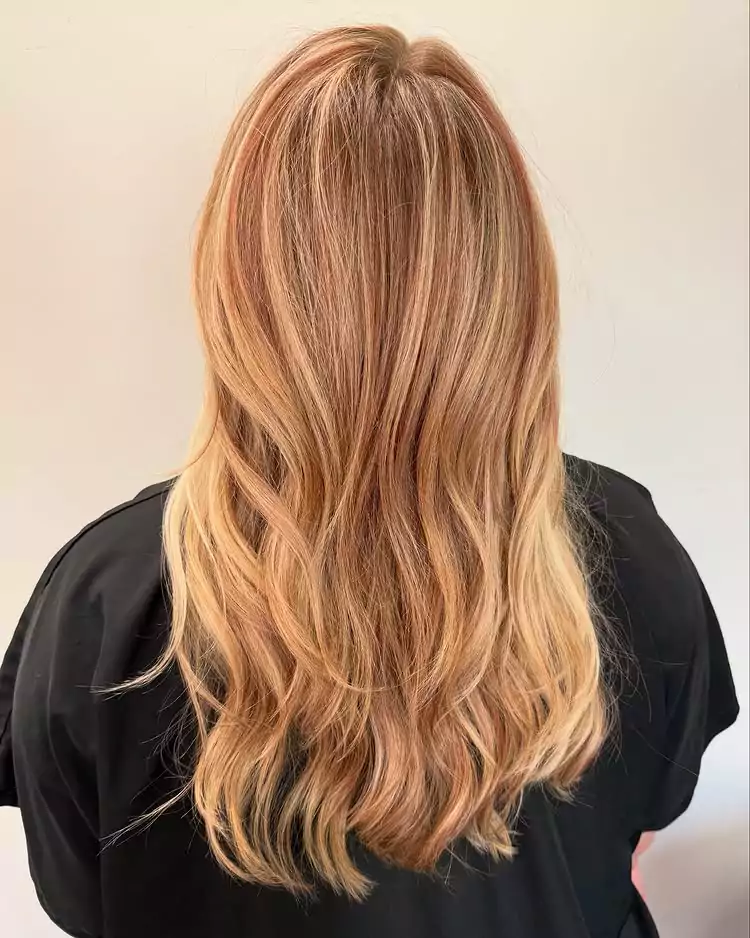 Golden Butterscotch Waves