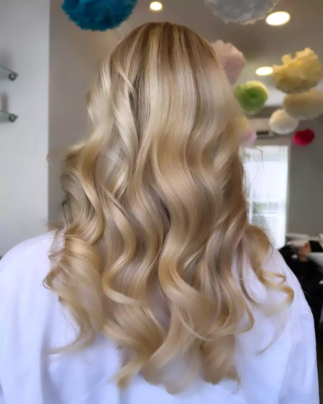 Golden Cascade Curls