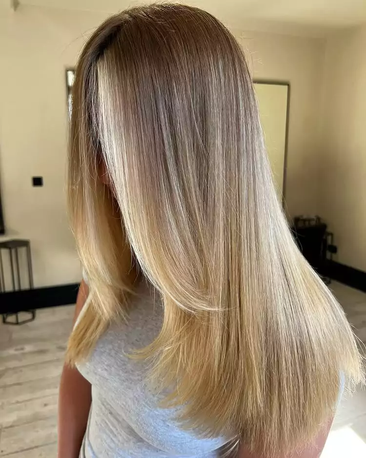 Golden Wheat Balayage